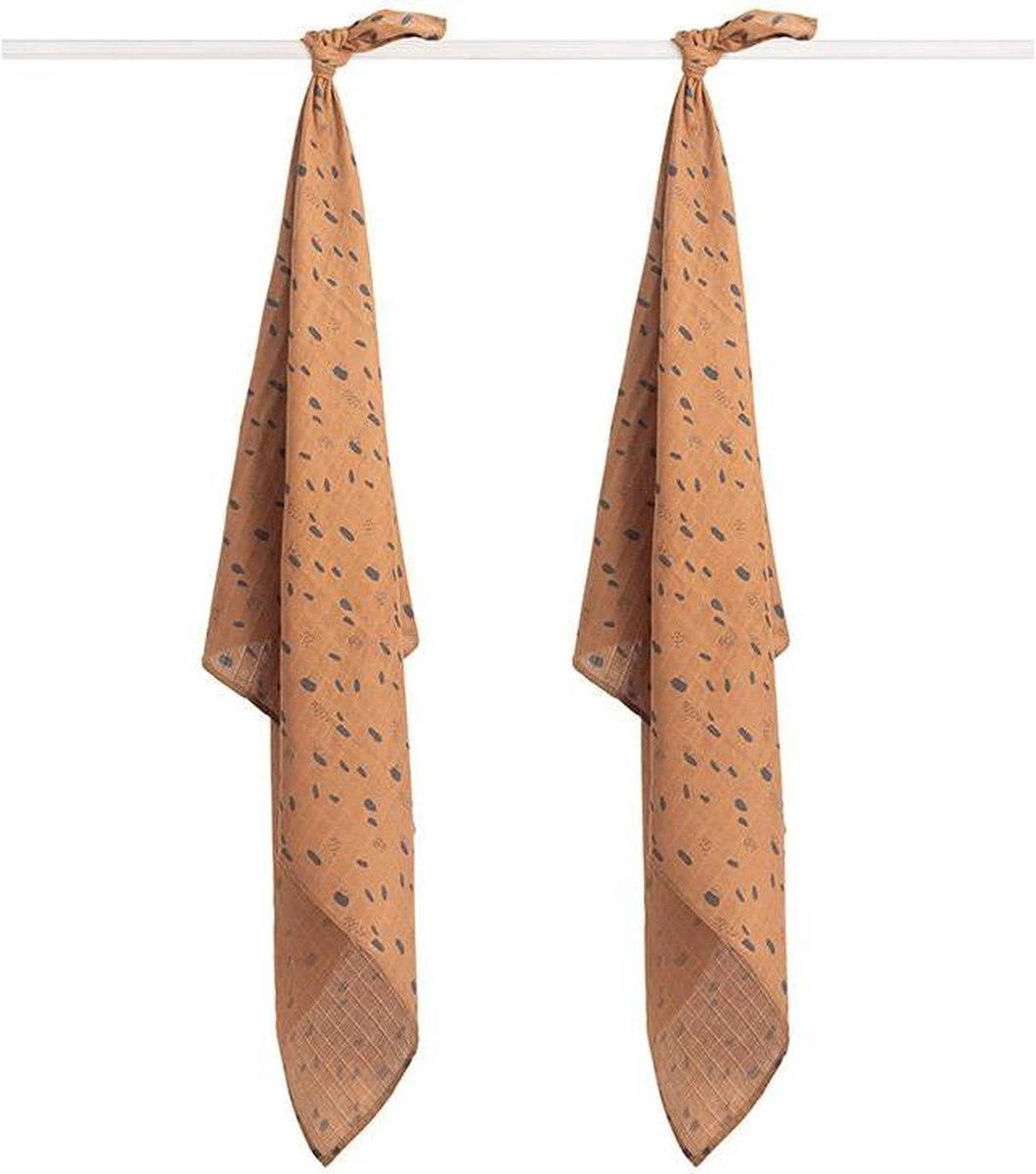 Jollein Hydrofiele Doek Large 115x115cm Wild Flowers - 2 Stuks - Afbeelding 14