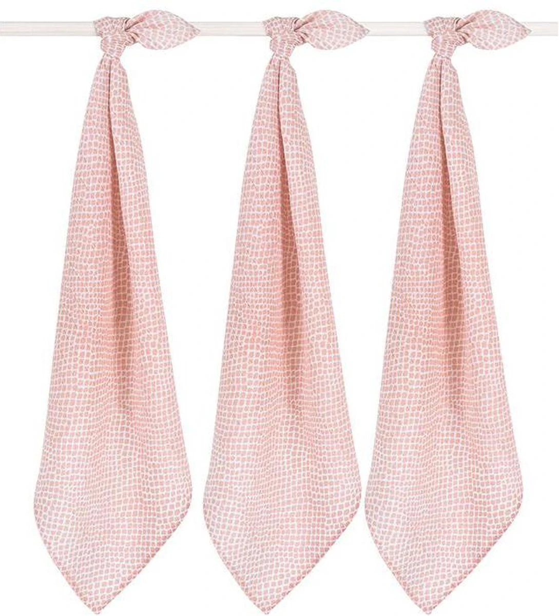 Jollein Hydrofiel Multidoek Snake 70x70cm - Ash Green - 3 Stuks - Afbeelding 19