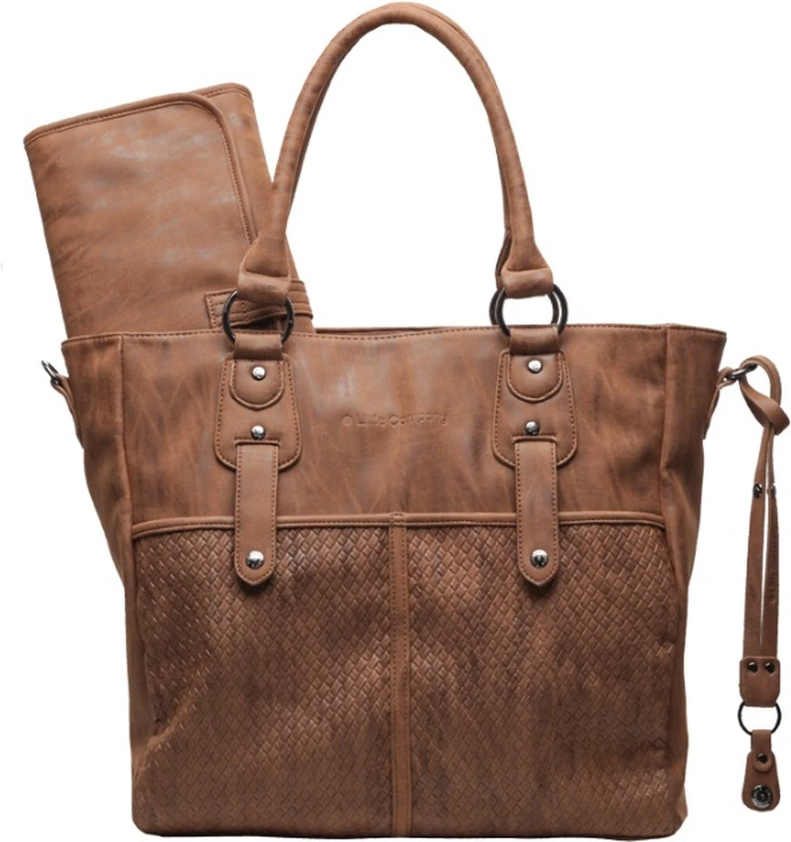 Little Company Vienna Luiertas - Cognac - Afbeelding 2