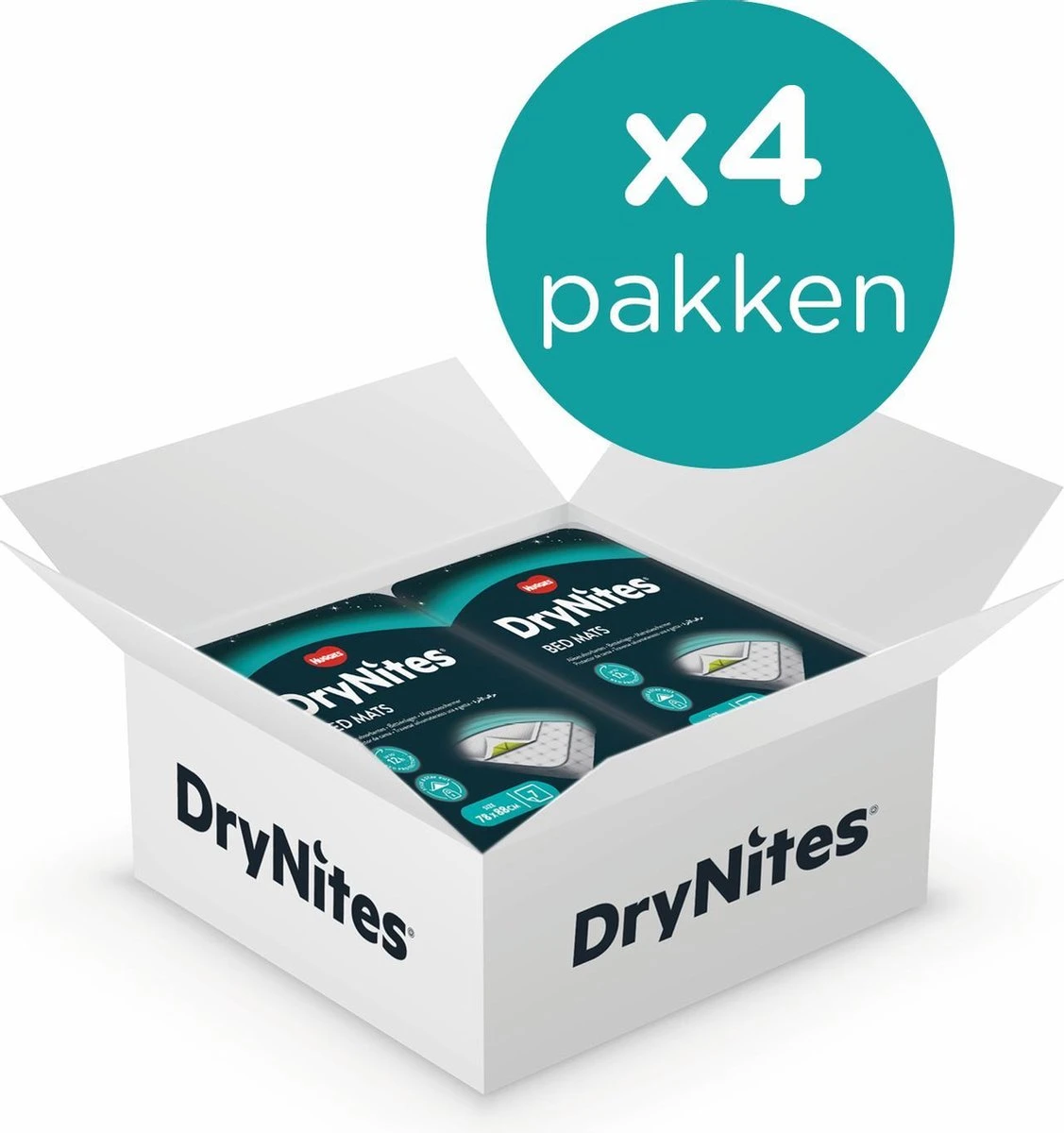 DryNites Matrasbeschermers - 28 Stuks - Extra Absorberend - Voordeelverpakking - Afbeelding 5
