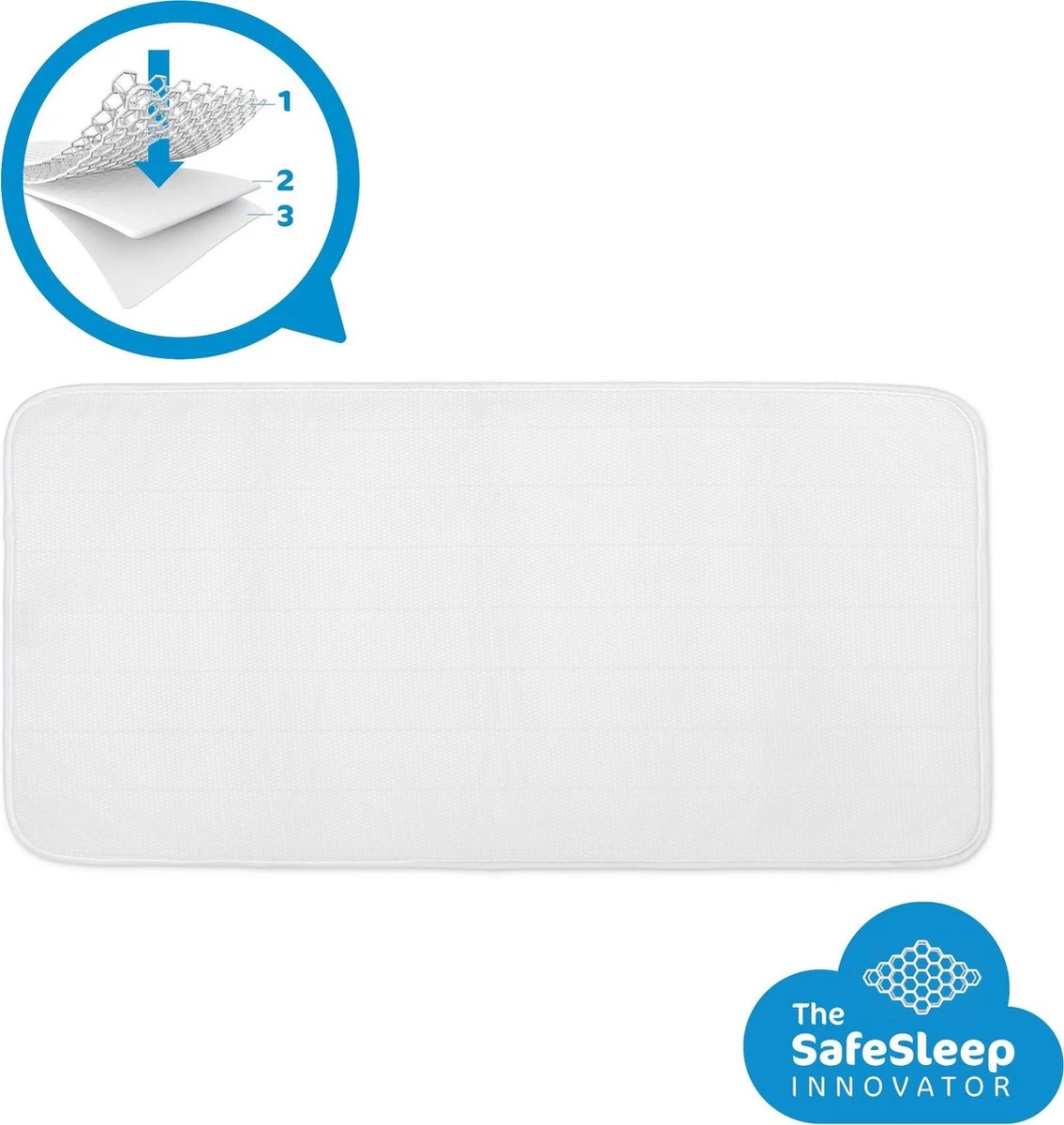 AeroSleep® Matrasbeschermer- Bed - 120 X 60 Cm - Afbeelding 15