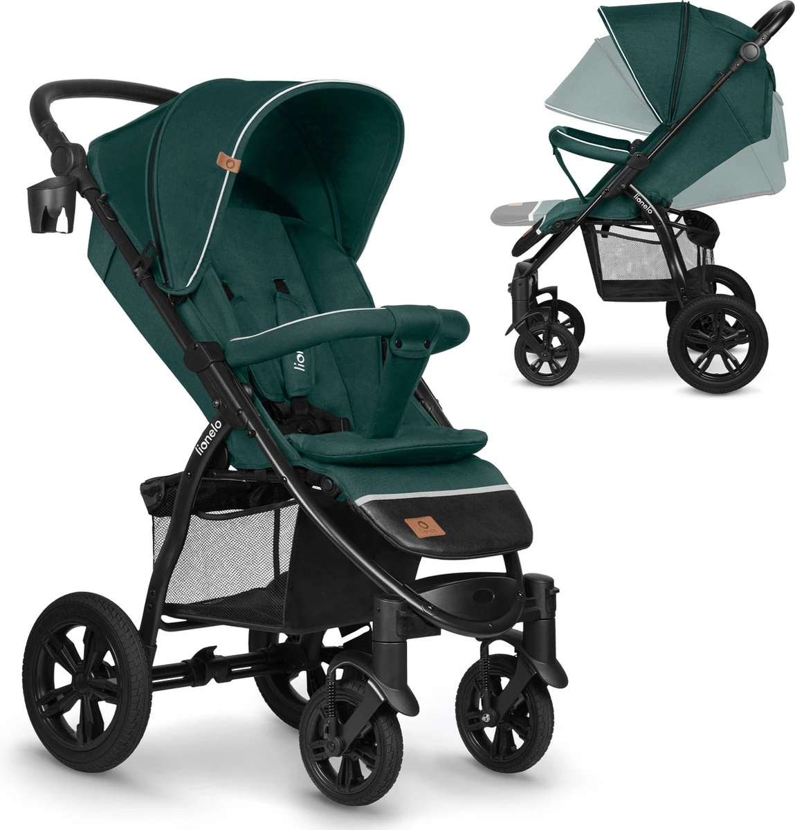 Lionelo Annet Tour - Buggy - Inklapsysteem - XXL Dakje - Tot 22 Kg