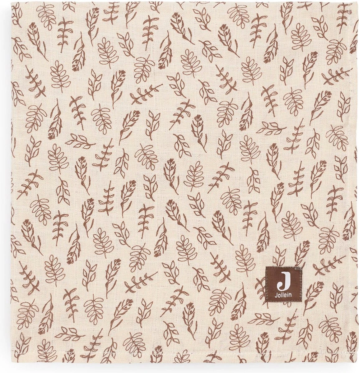 Jollein Hydrofiel Multidoek Meadow 70x70cm - Rosewood - 3 Stuks - Afbeelding 3