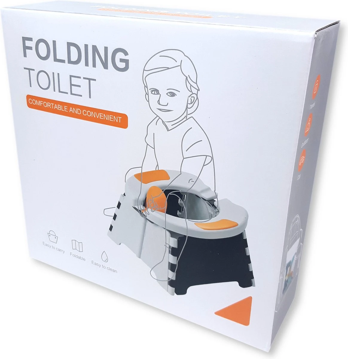 Merkloos Reispotje - Potje Peuter - Draagbaar Potje - Meeneem Potje Peuter - Potje Onderweg - Potje Baby - Afbeelding 2