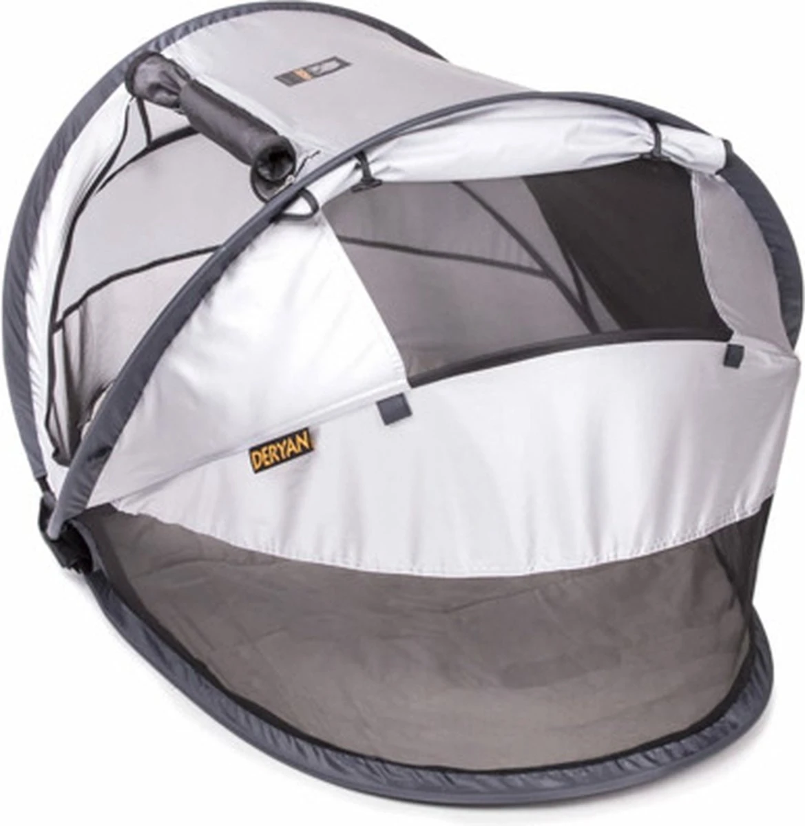 Deryan Peuter Luxe Campingbedje – Inclusief Zelfopblaasbare Matras - Silver - Afbeelding 16