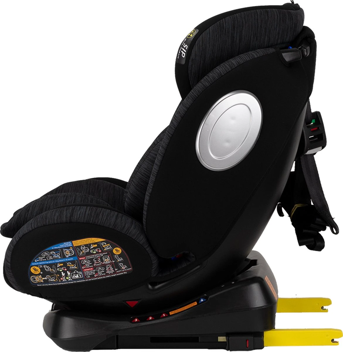 Autostoel Novi Baby® Goliath Go 0-1-2-3 Isofix Rotation Black/Grey - Afbeelding 11