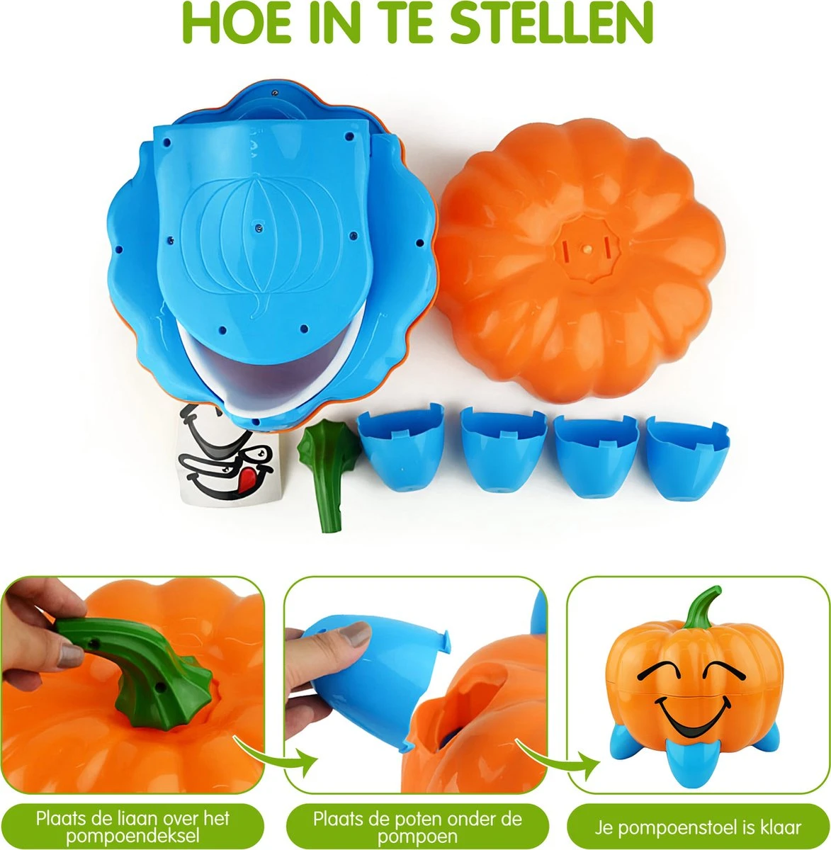 Boasty 3-in-1wc Treiner - Plaspotje – Plaspotje Kind – Potje Peuter – Potje Met Deksel – WC Potje Peuter – WC Verkleiner – Oranje - Wc Treiner-pasen