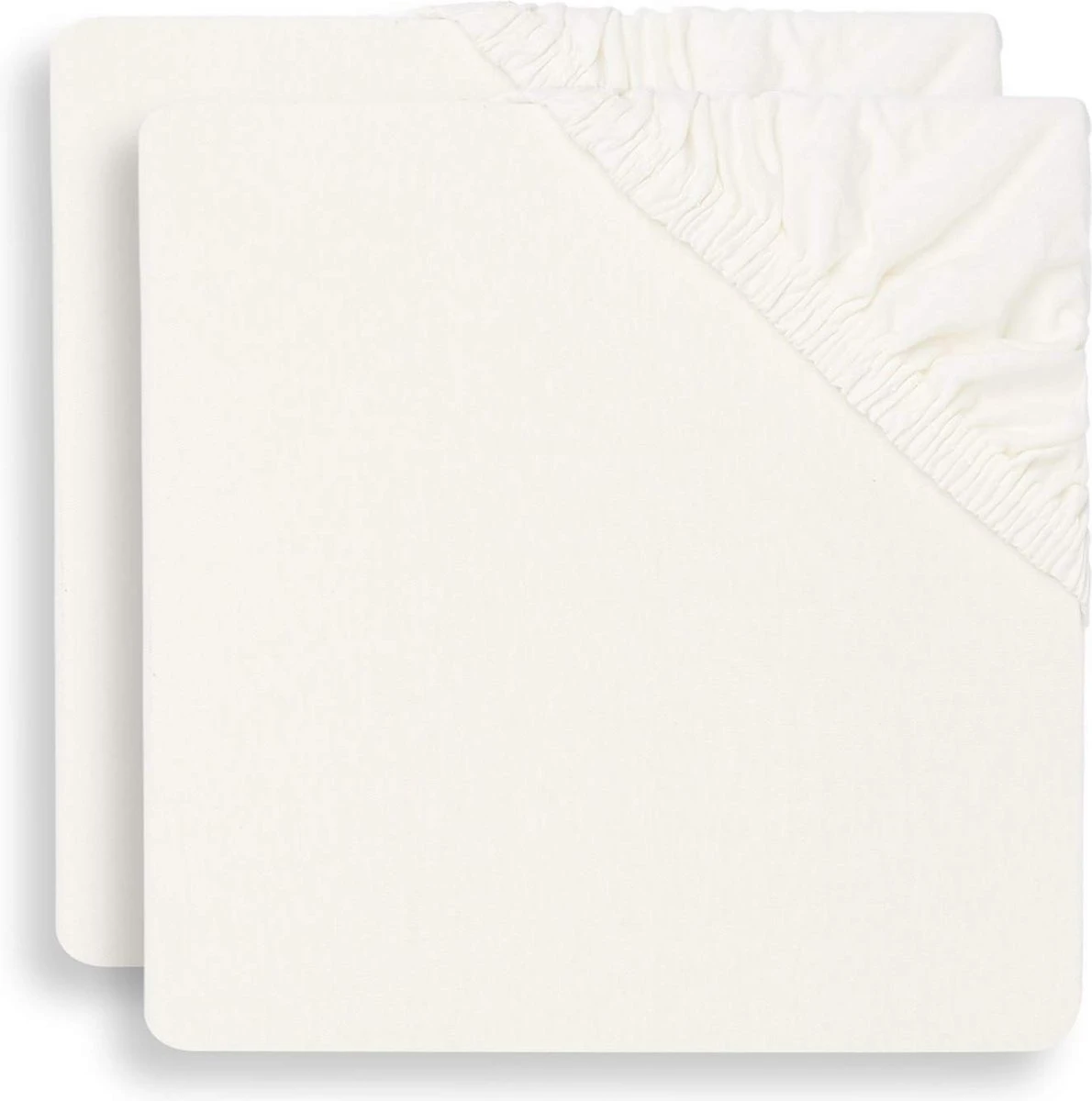 Jollein Baby Hoeslaken Ledikant Jersey 60x120cm - Nougat - 2 Stuks - Afbeelding 15