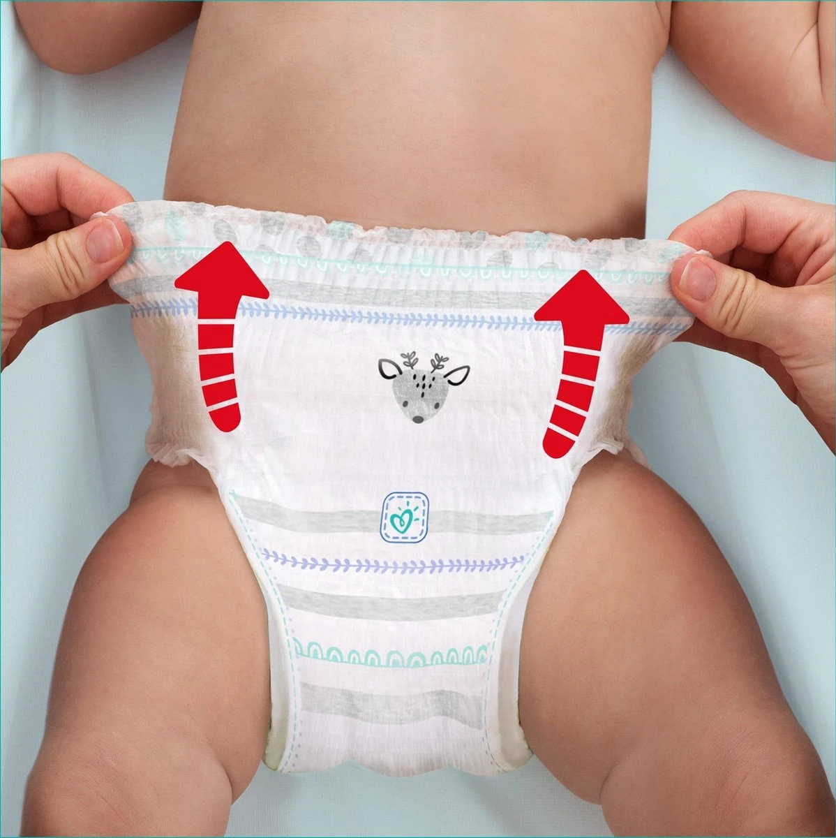 Pampers® Pampers Premium Protection Pants Luierbroekjes - Maat 4 (9-15 Kg) - 76 Stuks - Maandbox - Afbeelding 4