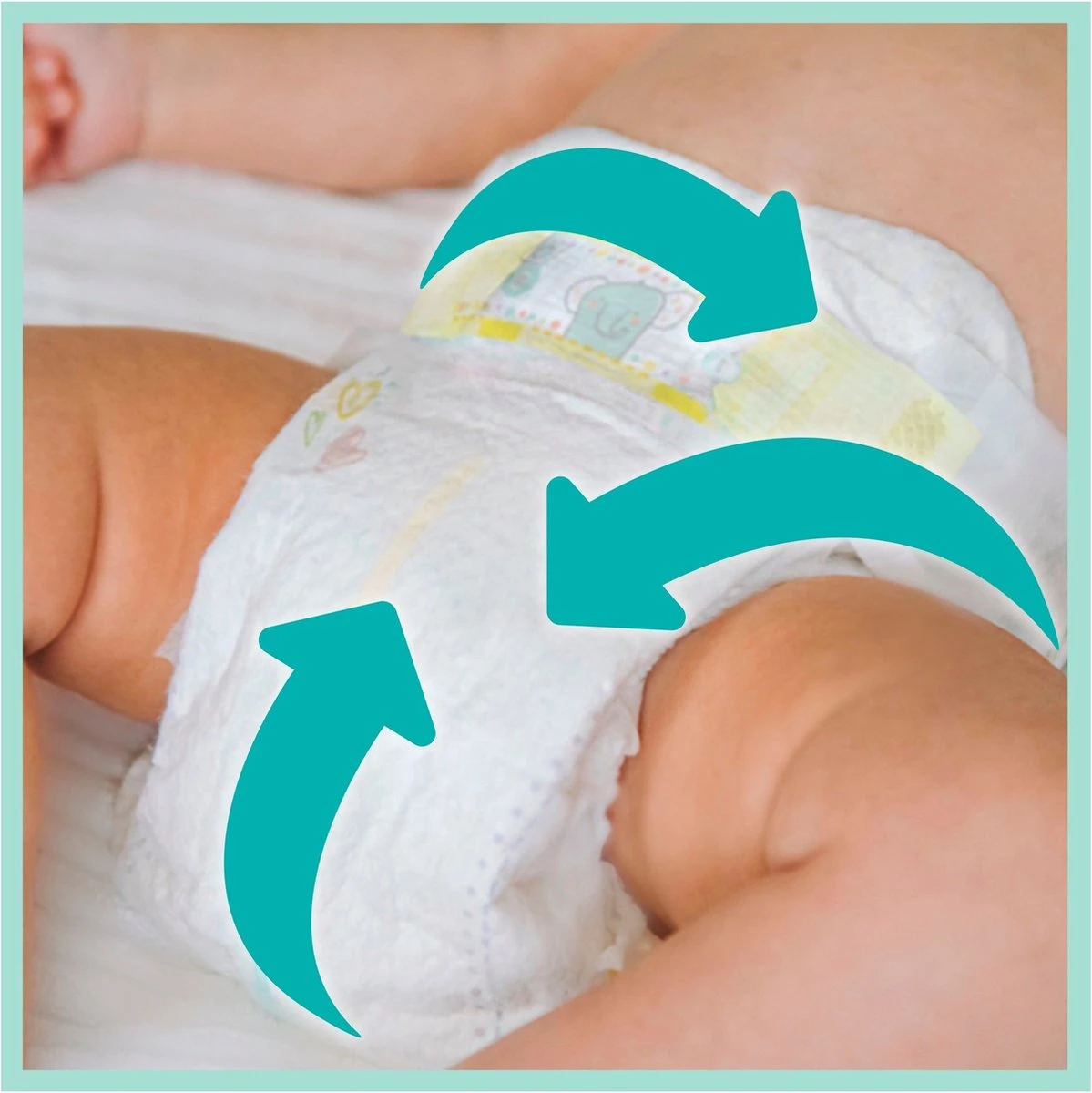 Pampers® Pampers - Premium Protection - Maat 4 - Mega Maandbox- 300 Luiers - Afbeelding 5