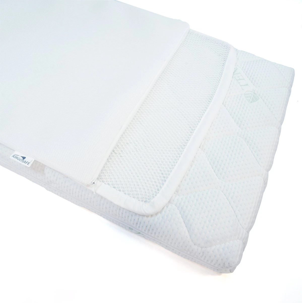 ABZ Baby Matras Combi Witte Panter Met Airgosafe Topper - 70x140 Cm - Afbeelding 12