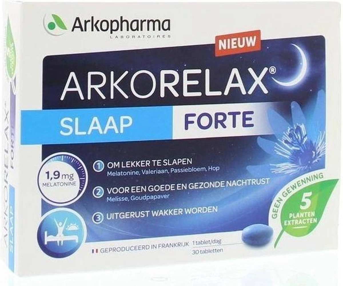 Arkopharma Slaap Forte 30 Tabletten