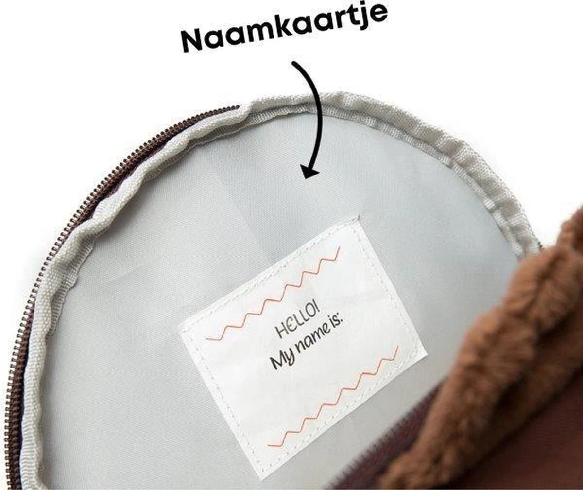 Kindertuigje Met Looplijn - Rugzak Voor Peuter & Kleuter - Tuigje Kind - Rugzaktuigje - Beer - Afbeelding 3