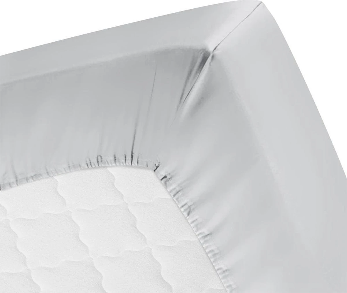 Cillows Premium Jersey Hoeslaken Voor Kinderen - 70x160 Cm - (tot 20 Cm Hoogte) - Grijs - Afbeelding 7