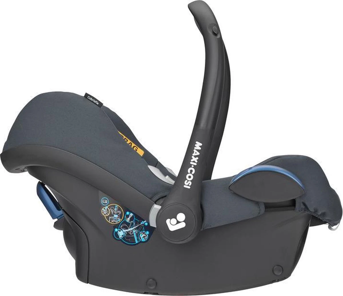 Maxi-Cosi CabrioFix Autostoeltje - Essential Graphite - Afbeelding 3