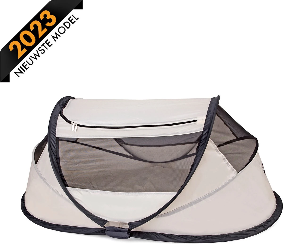 Deryan BabyBox Campingbedje - Baby Tentje - Cream