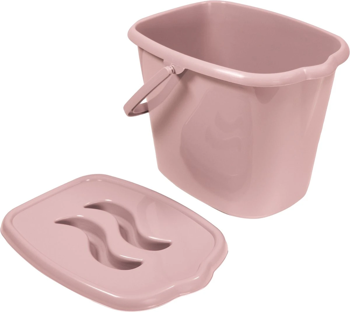 MamaLoes Licht Roze Badset Incl. Witte Badstandaard - Afbeelding 7