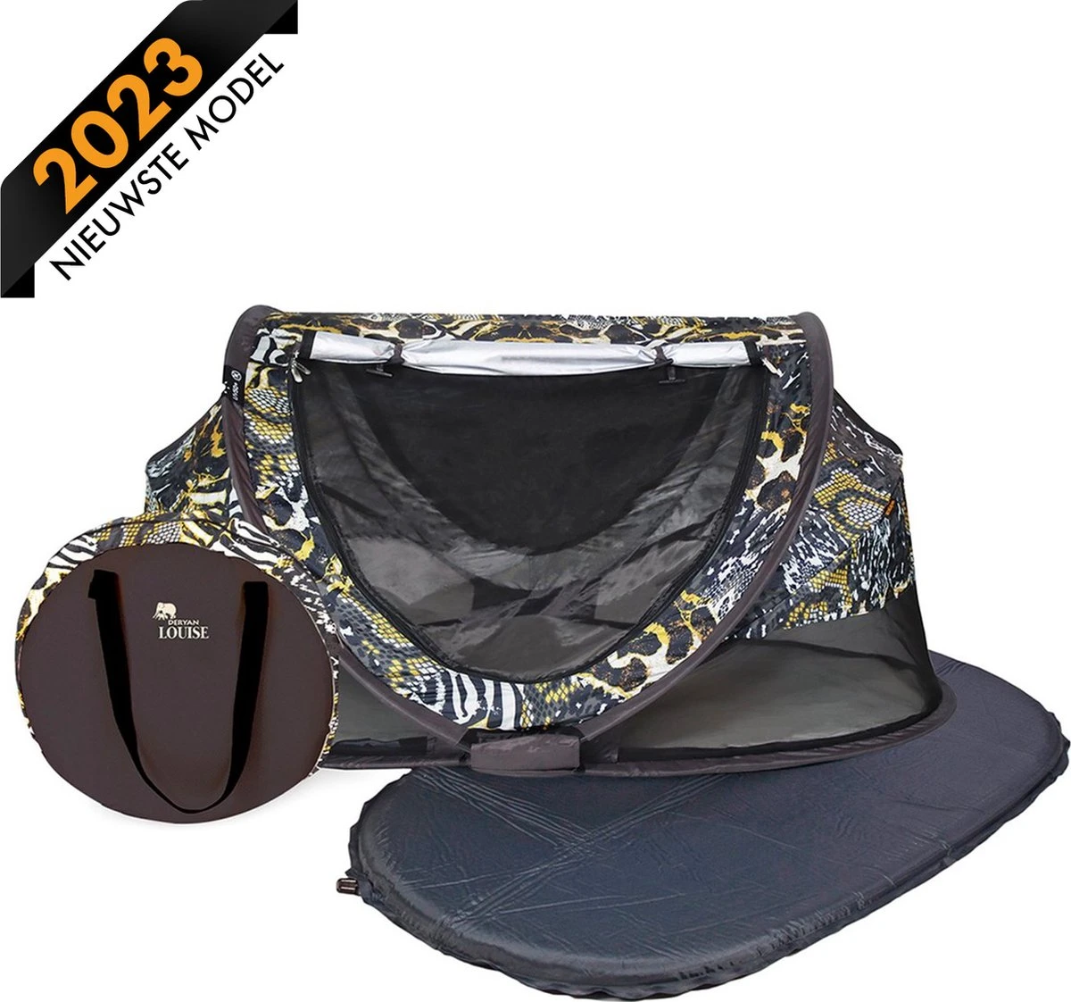 Deryan Peuter Luxe Campingbedje – Inclusief Zelfopblaasbare Matras - Zoo