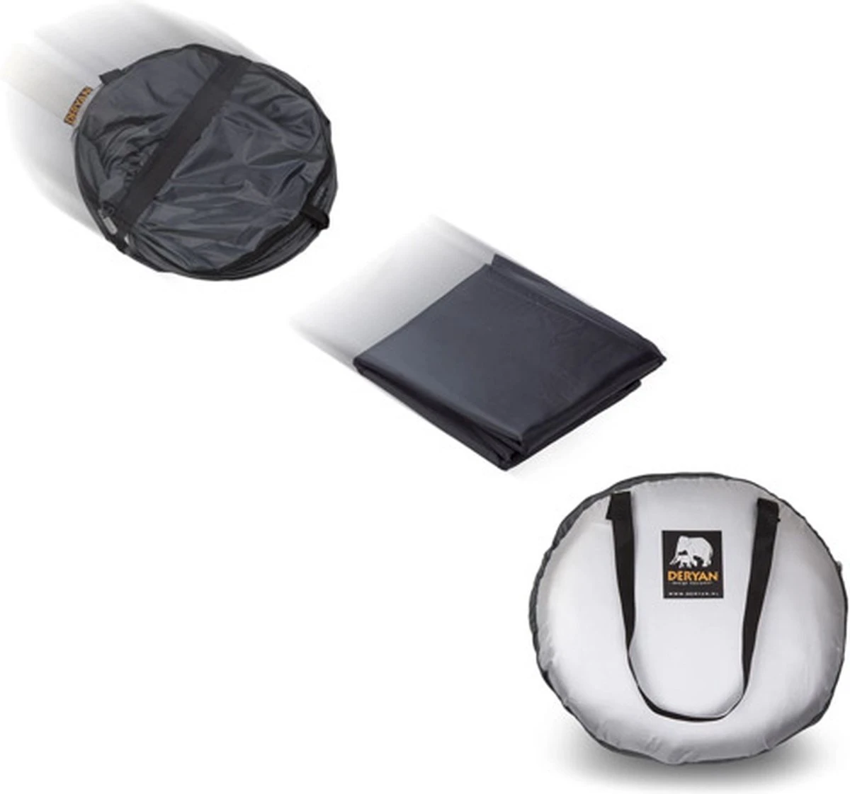 Deryan Peuter Luxe Campingbedje – Inclusief Zelfopblaasbare Matras - Silver - Afbeelding 12