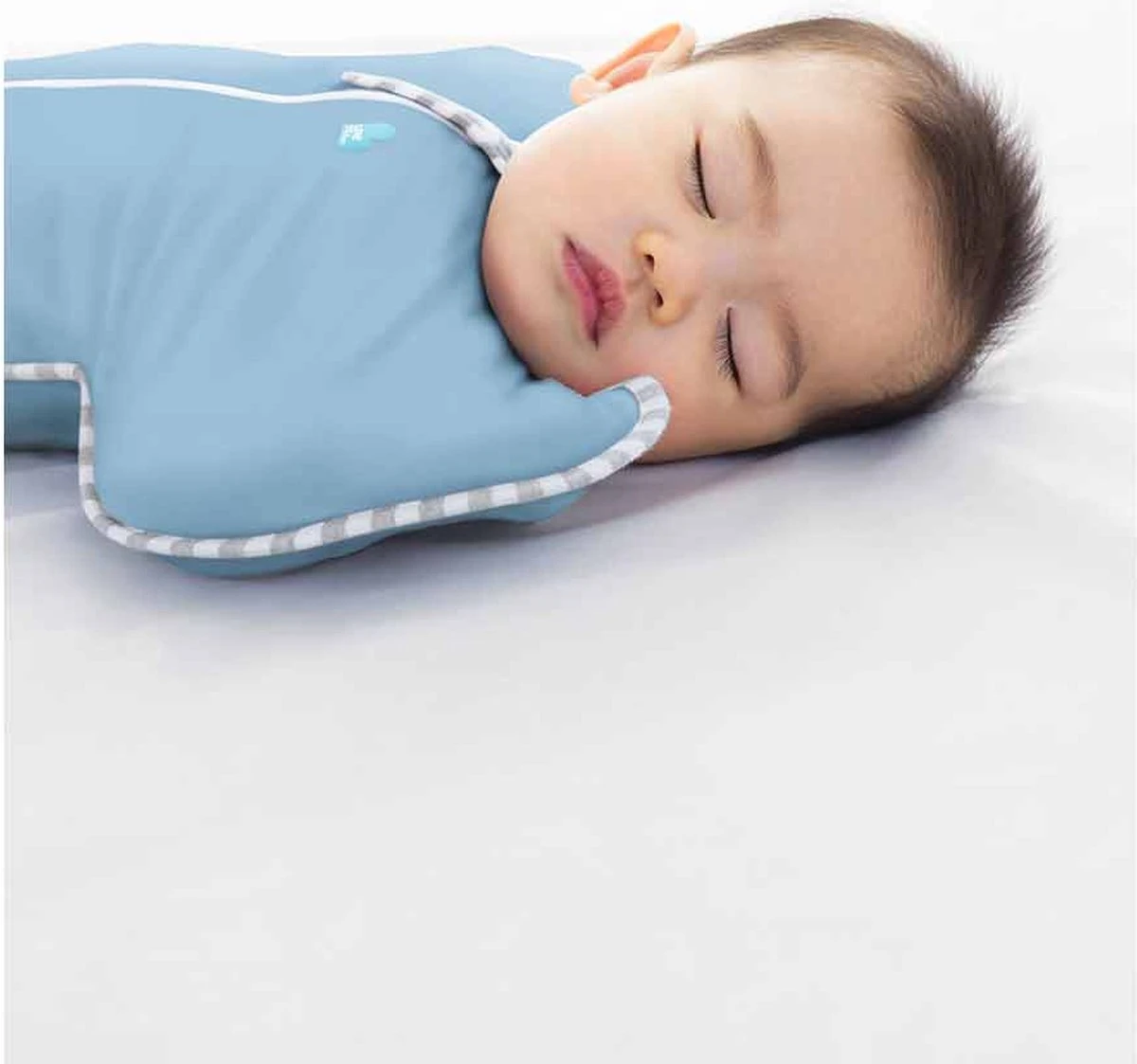 Love To Dream™ Babyslaapzak Swaddle Up™ - Inbakeren - Baby 3-6 Maanden - 6-8.5 Kg - All Season - Oud Blauw - Afbeelding 2