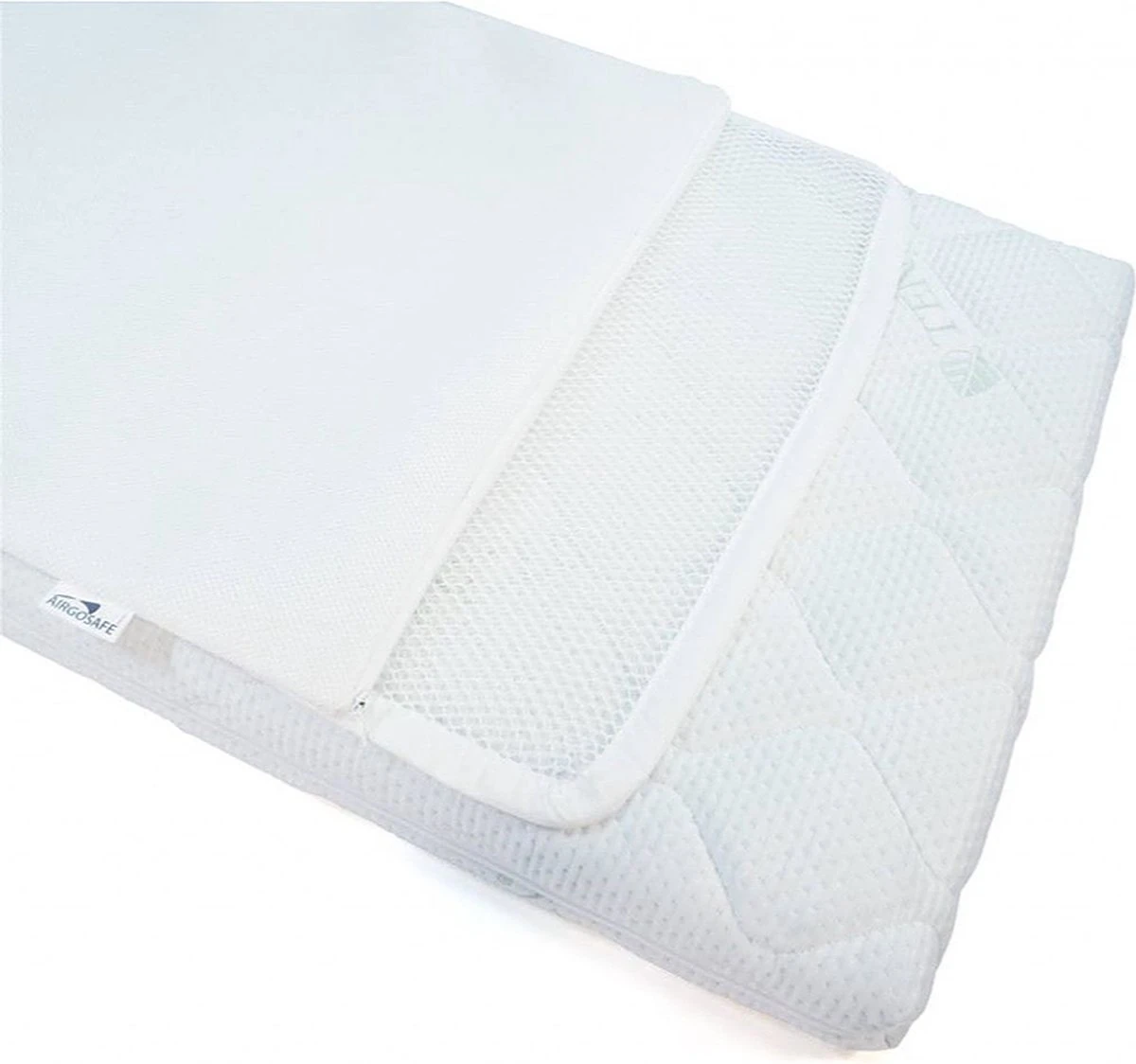 ABZ Babymatras Combi Witte Panter - Inclusief Topper Airgosafe - 60x120 Cm - Afbeelding 5