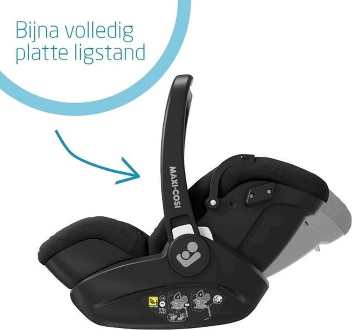 Maxi-Cosi Marble I-Size Autostoeltje Inclusief Base - Essential Black - Afbeelding 11