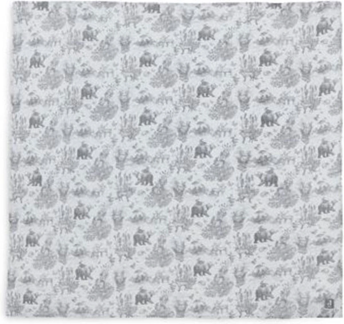 Jollein Hydrofiele Doek 115x115cm Pimpelmees - Forest Animals - Afbeelding 9