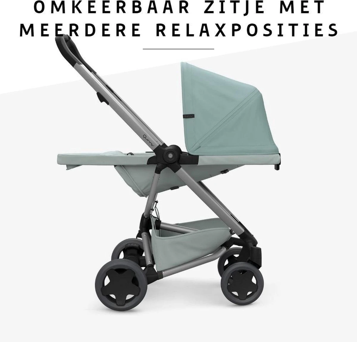 Quinny Zapp Flex Plus Buggy - Frost On Grey - Afbeelding 5