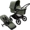 Bugaboo - 3-in-1 Kinderwagen Fox 3 - Black/Forest Green