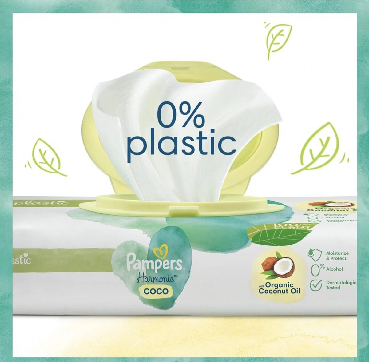 Pampers® Pampers - Harmonie Coco - Billendoekjes - 1512 Doekjes - 36 X 42 - Afbeelding 7