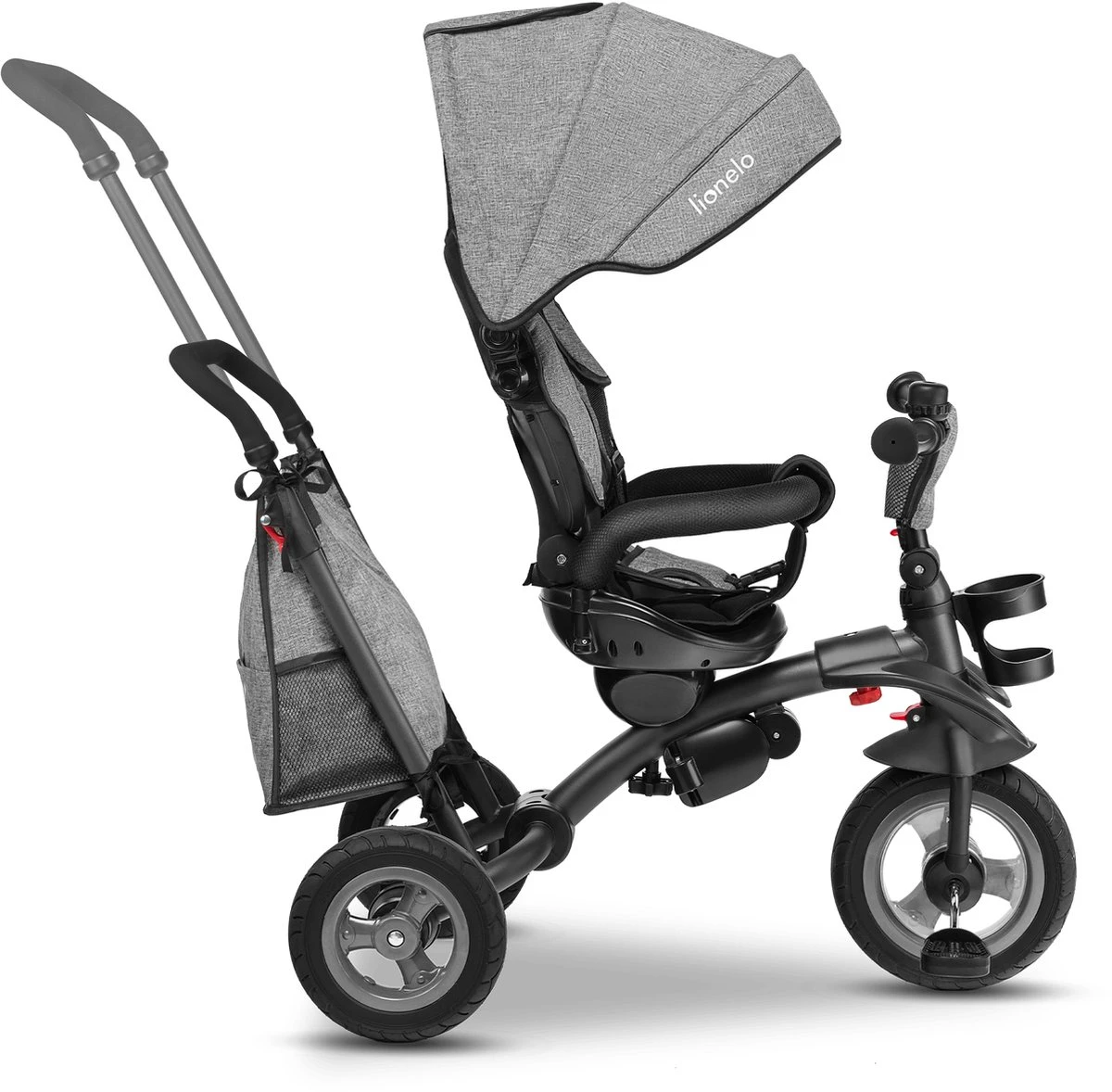 Lionelo Tris - Loopfiets - Draaibaar Stoel - Snel Opvouwsysteem - Tot 25kg - Afbeelding 6