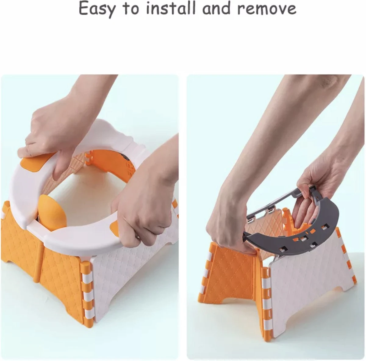 Merkloos Reispotje - Potje Peuter - Draagbaar Potje - Meeneem Potje Peuter - Potje Onderweg - Potje Baby - Afbeelding 8