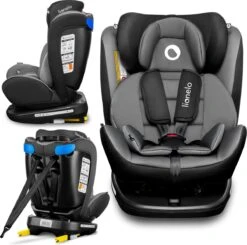 Lionelo Bastiaan - Autostoel - 360° Draaibaar - ISOFIX