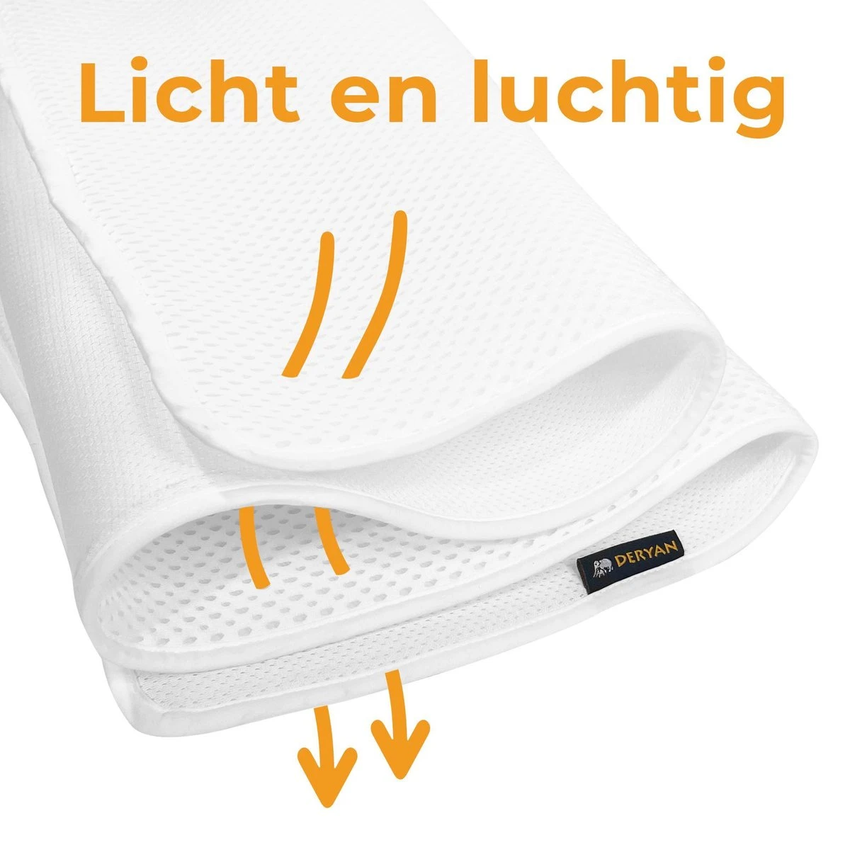 Deryan 3D Welcool Matras - Baby Luxe - Ademend Matras - Afbeelding 4