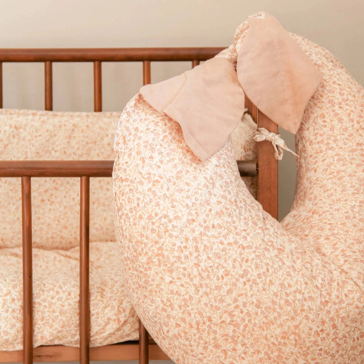 That's Mine That’s Mine Bed Bumper Mini Flower – Bedomrander – Ledikant – Babybed - Afbeelding 3