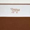 Meyco Cheetah Animal Wieglaken - Camel - 75x100cm