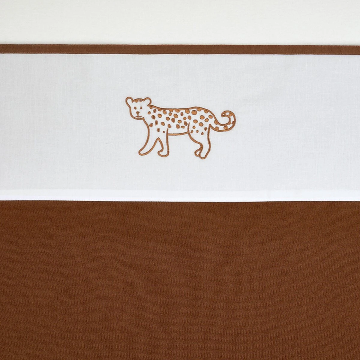 Meyco Cheetah Animal Wieglaken - Camel - 75x100cm