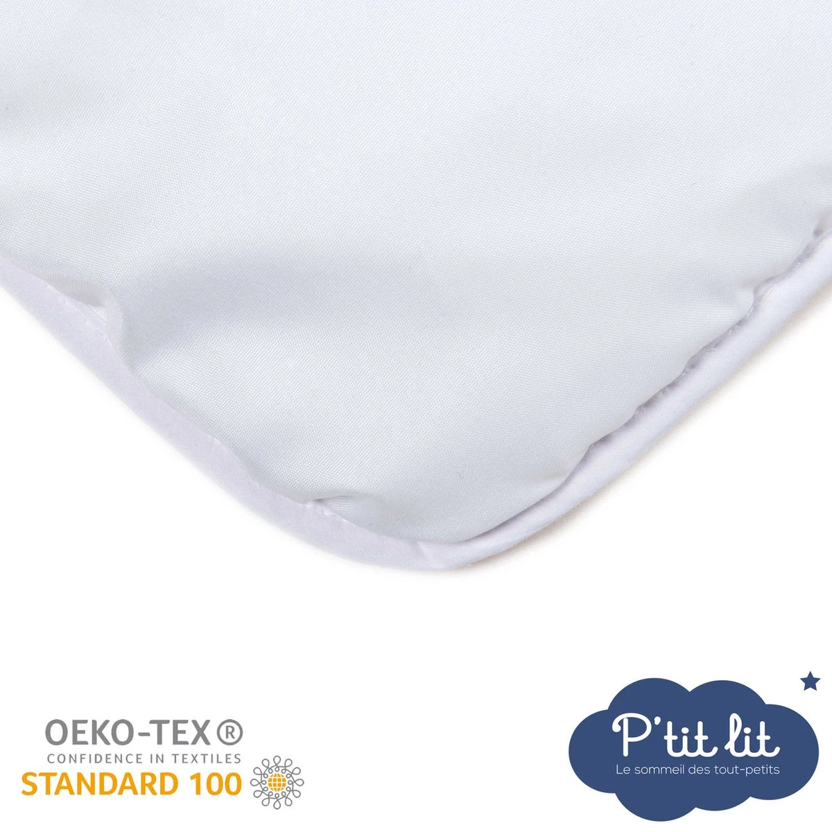 Baby Dekbed | Peuter / Kleuter - 75x120 Cm - Anti-allergisch - Ideaal Voor Bed 60x120 Cm - 100% Microvezel - Oeko-Tex® - Afbeelding 3