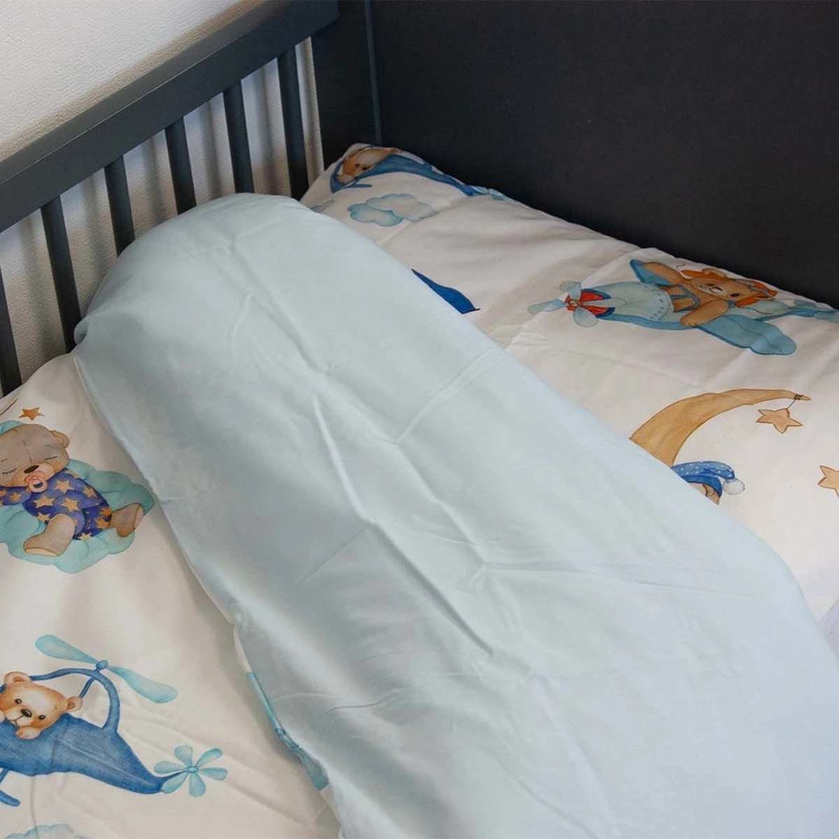 Decoware Ledikant Dekbedovertrek Fly Bear - Katoen - 100x135 Cm - Afbeelding 2