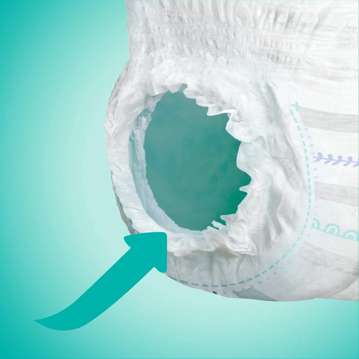 Pampers® Pampers Premium Protection Pants Luierbroekjes - Maat 4 (9-15 Kg) - 76 Stuks - Maandbox - Afbeelding 2