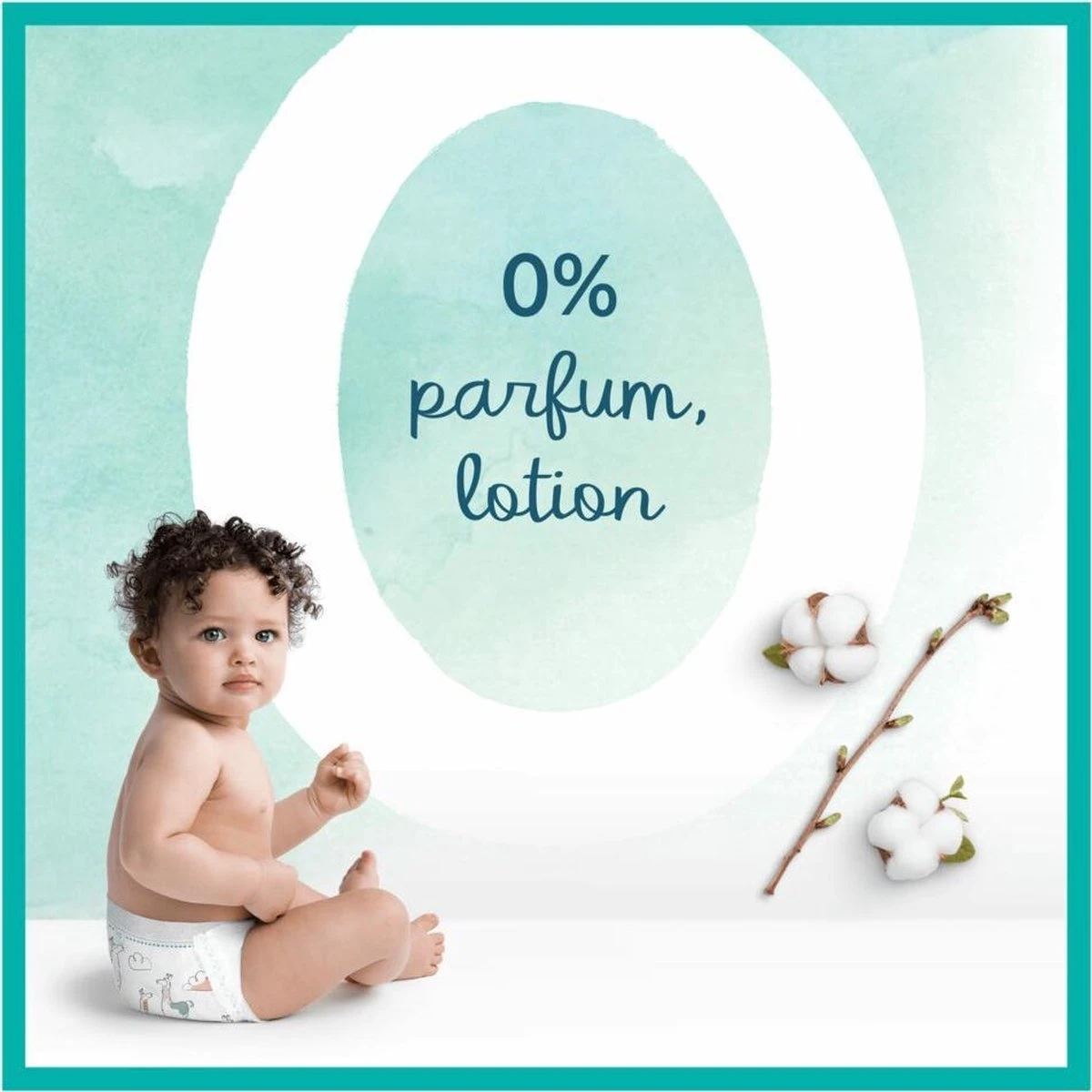 Pampers® Pampers - Harmonie / Pure - Maat 1 - Mega Pack - 80 Luiers - Afbeelding 5