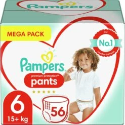 PampersĀ® Pampers - Premium Protection Pants - Maat 6 - 56 Luierbroekjes
