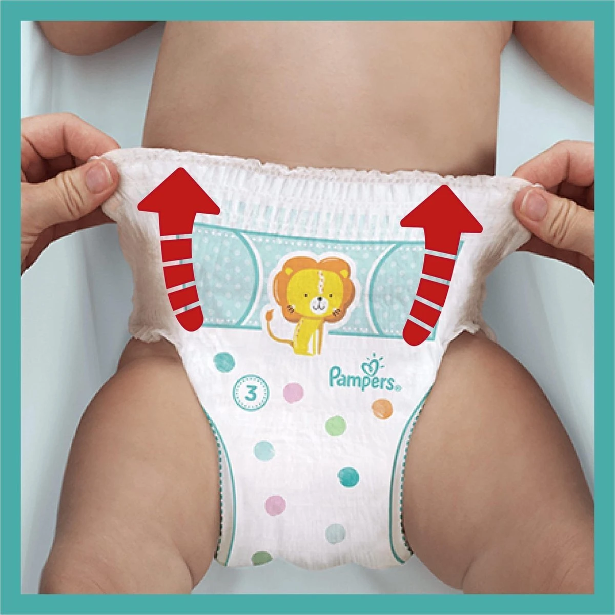 Pampers® Pampers Baby Dry Nappy Pants Maat 6 - 144 Luierbroekjes Maandbox - Afbeelding 3