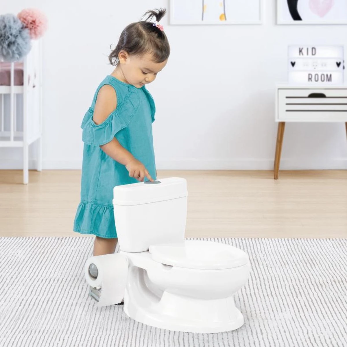 WC Potje - Babystartup - White - Potty – WC Potje Baby – WC Potje Peuter Met Geluid – Potty Training – Potty Training Seat - WC Potje Kind – WC Potje Peuter Jongens – Zindelijkheid - Afbeelding 6