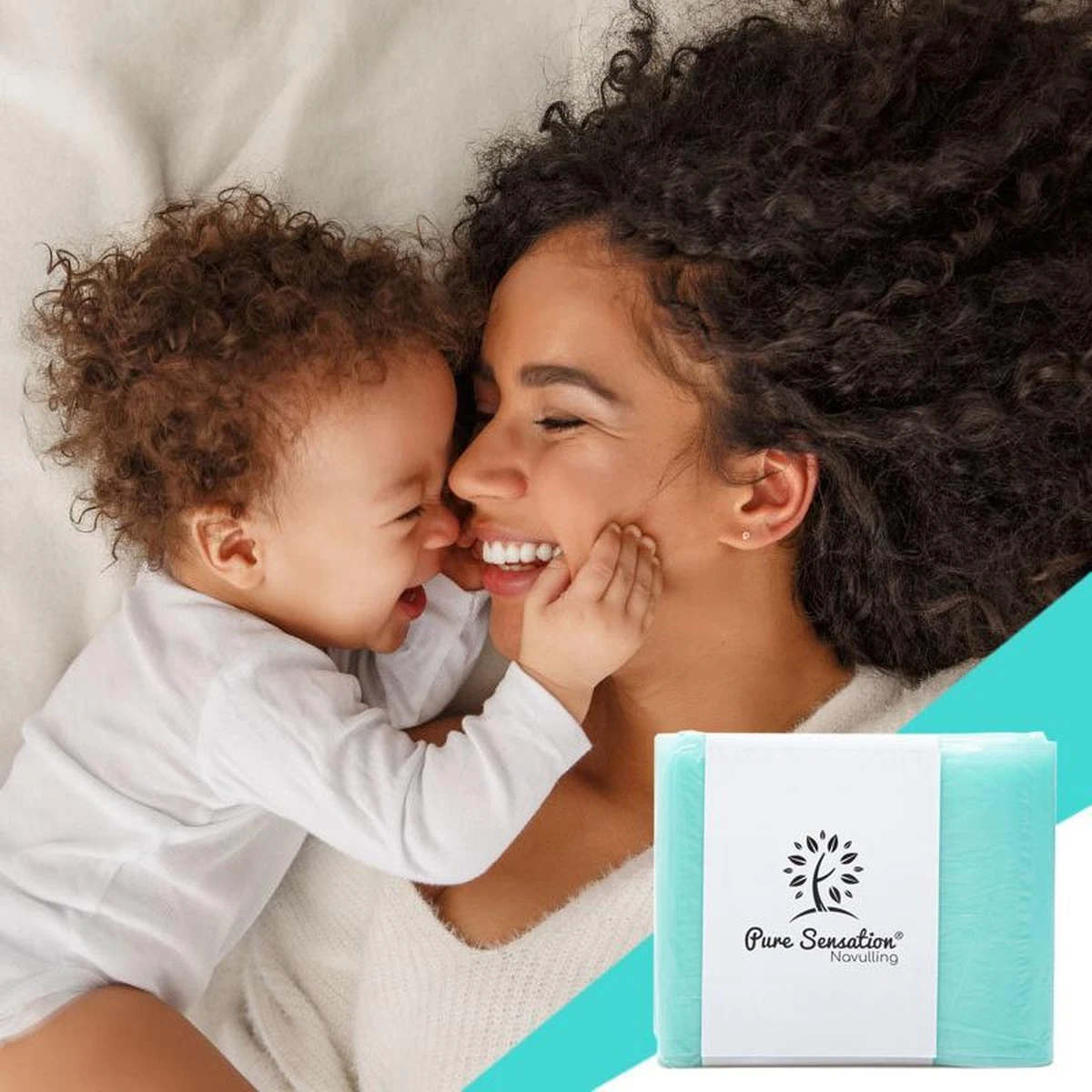 Pure Sensation Luieremmer Navulling - 12 Stuks - Geschikt Voor Korbell - Inclusief Extra Luier Etui - Navullingen 15/16 Liter - Luieremmer Zakken - Luieremmernavullingen - Luieremmers - Korbell Luieremmer – Luierzakjes Wegwerp - Korbell Navulling - Afbeelding 2