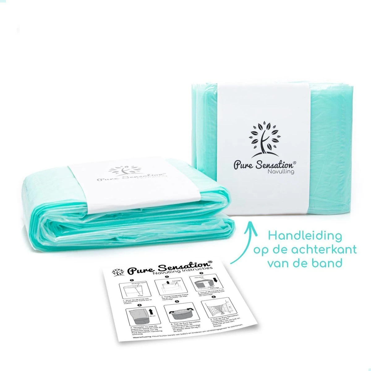 Pure Sensation Luieremmer Navulling - 15/16 Liter - 6 Stuks - Afbeelding 5