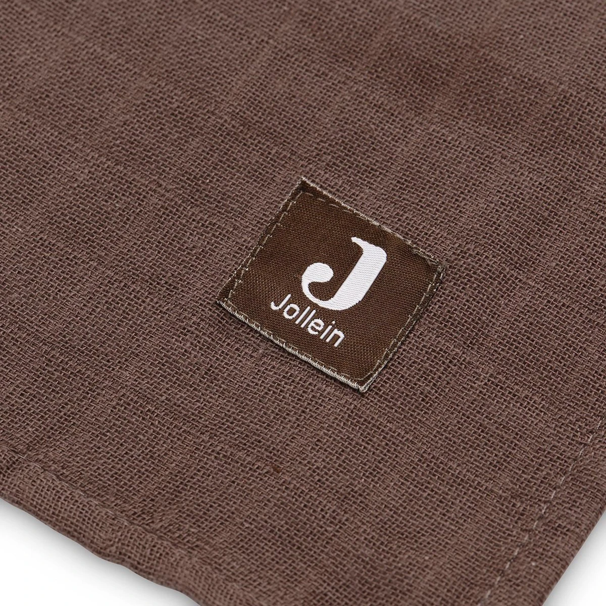 Jollein Hydrofiel Multidoek Meadow 70x70cm - Chestnut - 3 Stuks - Afbeelding 5