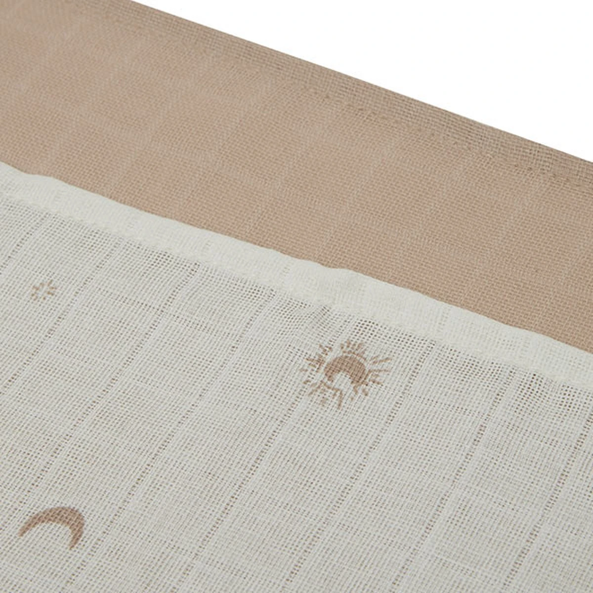 Jollein Hydrofiele Doek Small 70x70cm Stargaze - Biscuit - 3 Stuks - Afbeelding 11