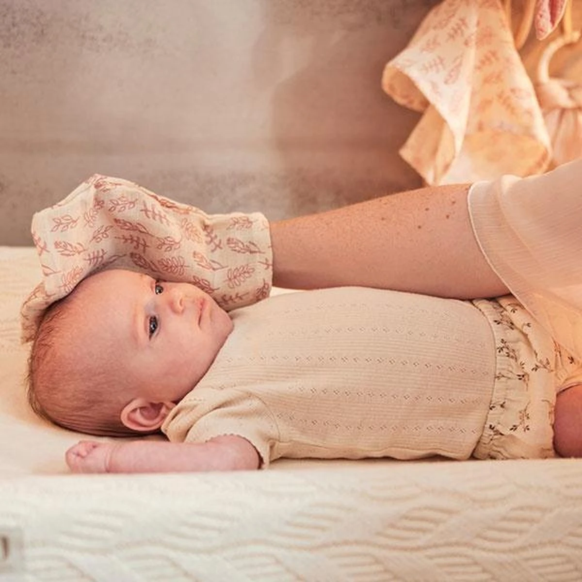 Jollein Baby Hydrofiel Washandje Meadow Rosewood - 3 Stuks - Afbeelding 8