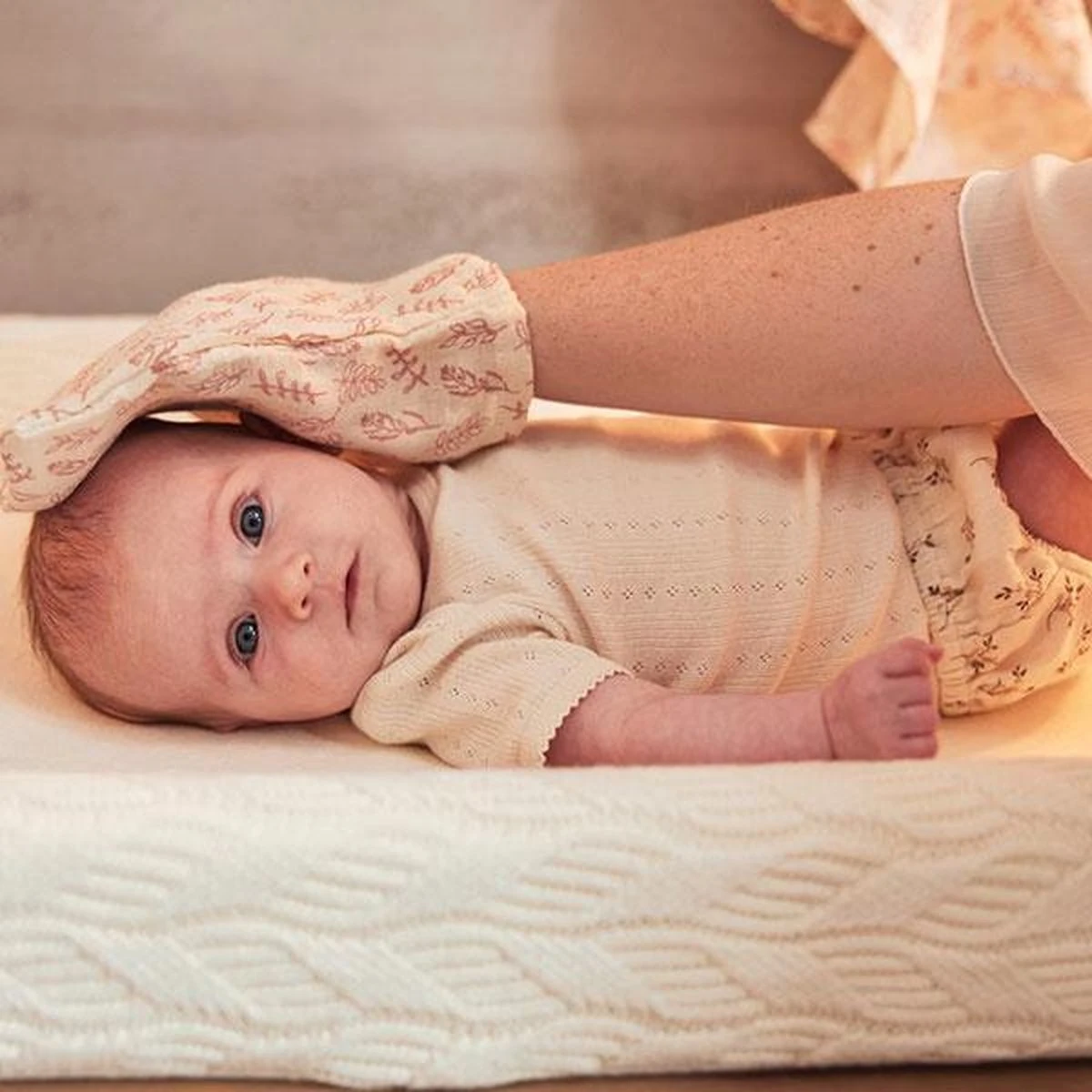 Jollein Baby Hydrofiel Washandje Meadow Rosewood - 3 Stuks - Afbeelding 9